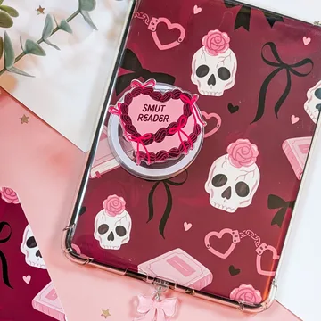 Smut Reader Kindle Bookish Book Lover Spicy Romance Phone Grip