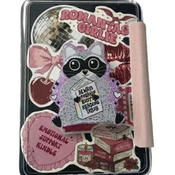 Popgrip Sparkly Trashy Raccoon Kindlephone Bookish MagSafe Phone Grip