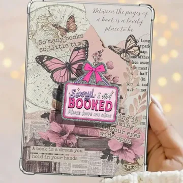 Kindle Book Lover Bookish Magnetic Cute Trendy Stylish Phone Grip