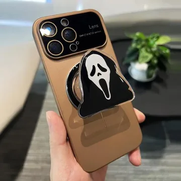 Scream Scary Halloween Spooky Pumpkin Magnetic Cute Phone Grip