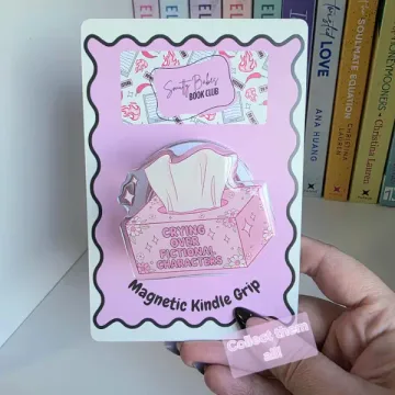 Crying Over Fictional Characters Kindle Book Lover S Phone Grip