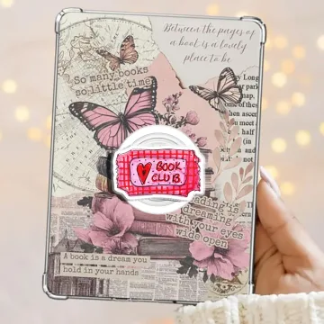 Book Club Ticket Kindle Book Lover Bookish Magnetic Phone Grip