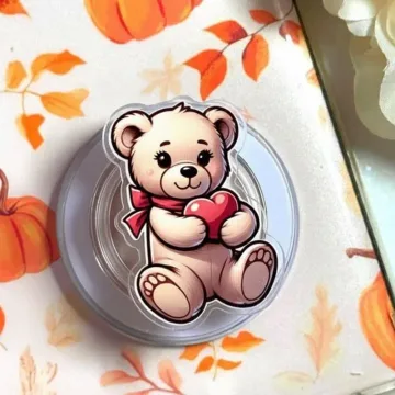 Bear Cute Trendy Stylish Aesthetic MagSafe Phone Grip