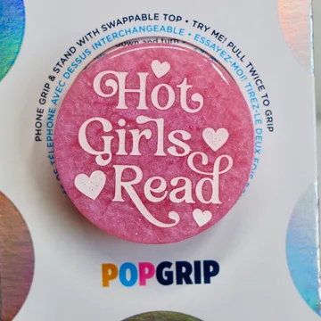Hot Girls Read Pink Pearlescent Kindle Book Kindle Romance Phone Grip