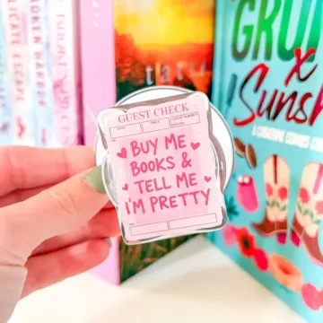 Buy Me Books and Tell Me I M Pretty Sassy Book MagSafe Phone Grip