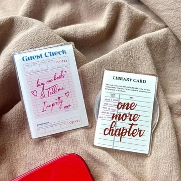 Library Card Guest Check Kindle Decoration Kobo MagSafe Phone Grip