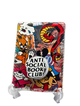 Anti Social Book Club Poppie Magnetic Cute Trendy Phone Grip