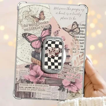 Dr Pepper Checkerboard Kindle Soft Drink Book Lover Kindle Phone Grip