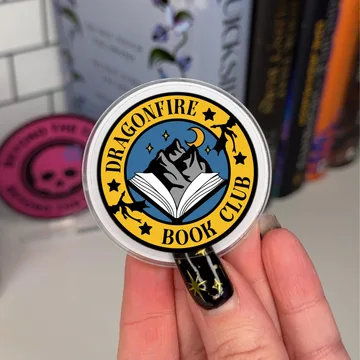Dragonfire Book Club Magnetic Cute Trendy Stylish Phone Grip