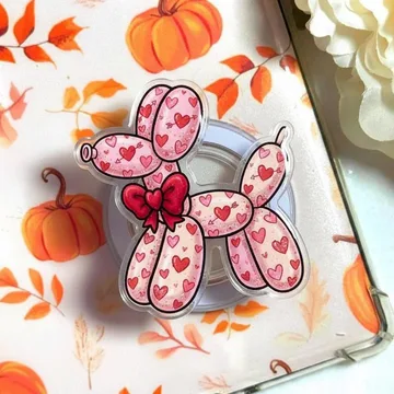 Balloon Dog Puppy Golden Retriever Cute Trendy MagSafe Phone Grip