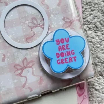 You Are Doing Great Adorable Kindle Bookish Book Lover Phone Grip