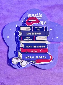 Dark Romance Kindle Holographic Bookish Book Lover MagSafe Phone Grip