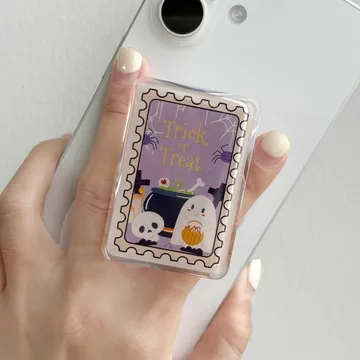 Trick or Treat Cute Trendy Stylish Aesthetic MagSafe Phone Grip