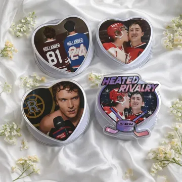 Heated Rivalry Inspired Heart Collection Hockey MagSafe Phone Grip