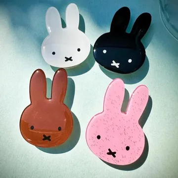 Miffy Bunny Rabbit Charm Kindle Bookish Book Lover Phone Grip