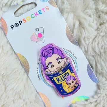 Rumi Kpop Demon Hunters Anime Ramen Cup Manga Magnetic Phone Grip