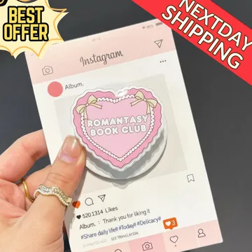 Romantasy Book Club Fantasy Fae Cute Trendy MagSafe Phone Grip