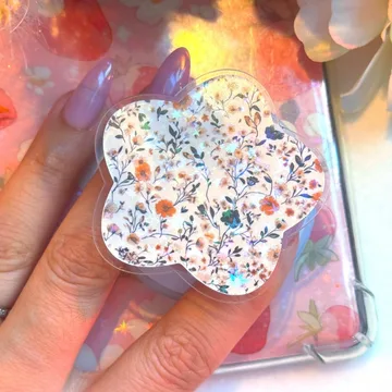 Floral Kindle Cozy Bookish Book Lover Cute MagSafe Phone Grip