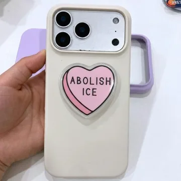 Anti Icing Magnet Immigration Rights Bookish Kindle Phone Grip