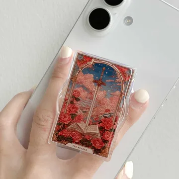 Personalised Kindle Bookish Book Lover Magnetic Cute Phone Grip