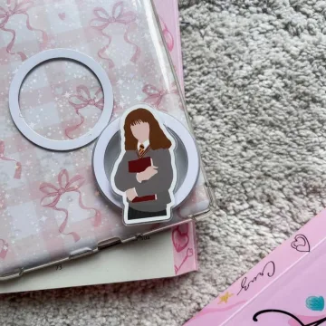 Magic School Girl Magnetic Cute Trendy Stylish Phone Grip