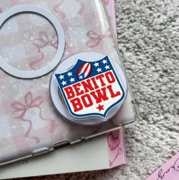 Team 94 Bowl Puerto Rican Music Gift Sticker Here Phone Grip