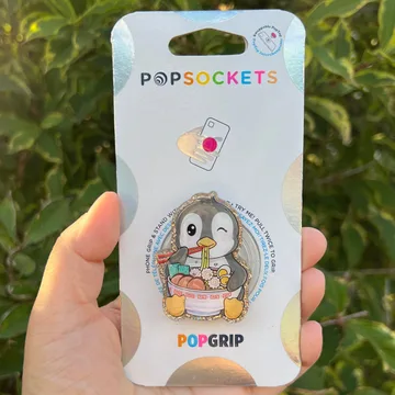 Penguin Ramen Magnetic Cute Trendy Stylish Phone Grip