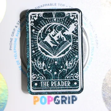 Fantasy Romance Tarot Reader Kindle Bookish Book Lover Phone Grip