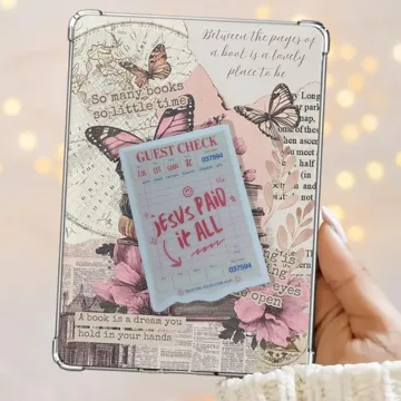 Funny Christian Jesus Kindle Book Bookish Book Lover Phone Grip