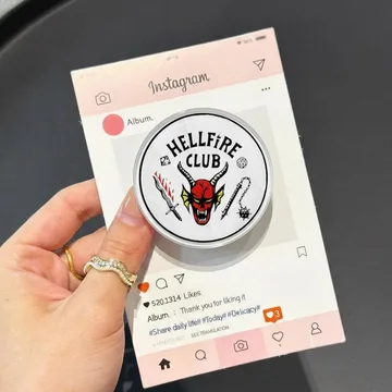 Stranger Things Hellfire Club Eddie Cute Trendy MagSafe Phone Grip
