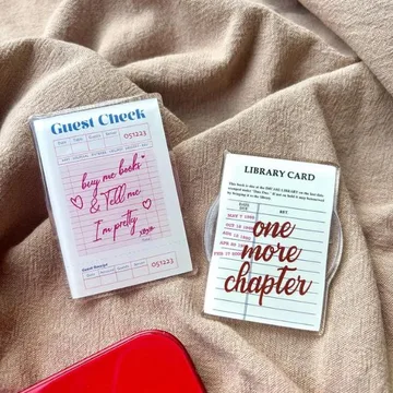 Library Card Guest Check Kindle Decoration MagSafe Phone Grip