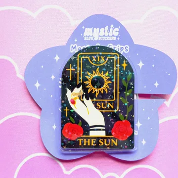 Sun Tarot Holographic Celestial Kindle Witchy MagSafe Phone Grip