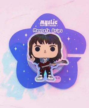 Eddie Munson Stranger Things Cute Trendy Stylish MagSafe Phone Grip