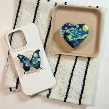 Starry Art Inspired Night Sky Secure Gift Magnetic Phone Grip