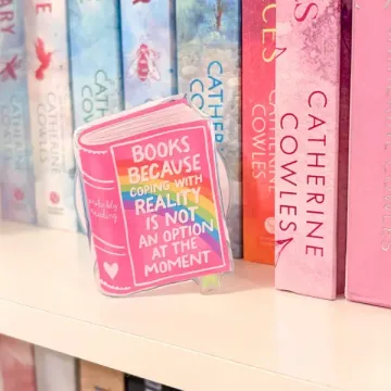 Books Because Coping with Reality Isnt an Option Magnetic Phone Grip
