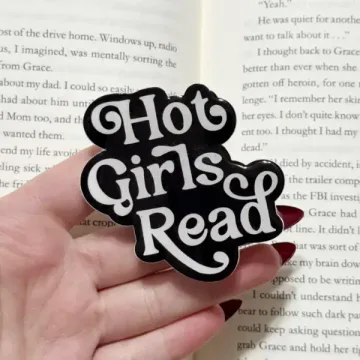 Hot Girls Read Kindle Reader Bookish Book Lover Magnetic Phone Grip