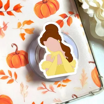 Minimalist Princess Magnetic Cute Trendy Stylish Phone Grip