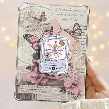 Romantasy Audiobook Girlie Kindle Book Lover Bookish Phone Grip