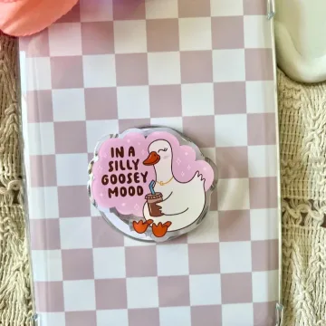 Silly Goosey Mood Kindle Book Bookish Kindle Books Lover Phone Grip