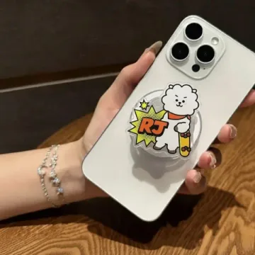 Bt 21 Full Character Combo Set Featuring Rj Shooky Koya Phone Grip