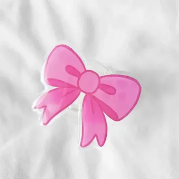 Girly Ribbon Kindle Pink Bowtie Bookish Book Lover Phone Grip