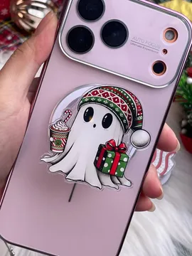 Christmas Ghost Santa Snowflake Cute Trendy MagSafe Phone Grip