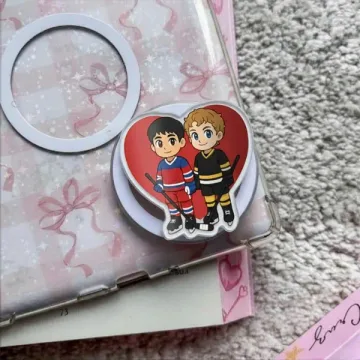 Heated Rivalry Shane Hollander Ilya Rozanov Kinder Phone Grip