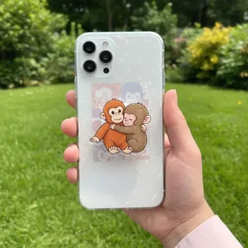 Punch Monkey Viral Little Monkey Save Punch Meme Monkey Phone Grip