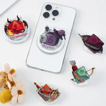DND Class Kindle Bookish Book Lover Magnetic Cute Phone Grip