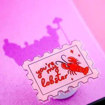 You Re My Lobster Glitter F.r.i.e.n.d.s Inspired MagSafe Phone Grip