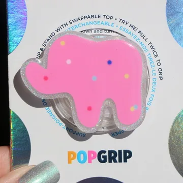 Animal Cracker Kindle Glitter Bookish Book Lover Magnetic Phone Grip