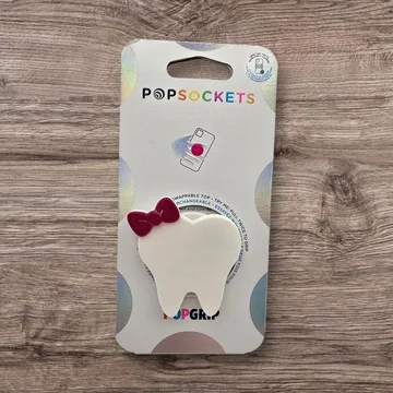 Tooth Dental Hygienist Magnetic Cute Trendy Stylish Phone Grip