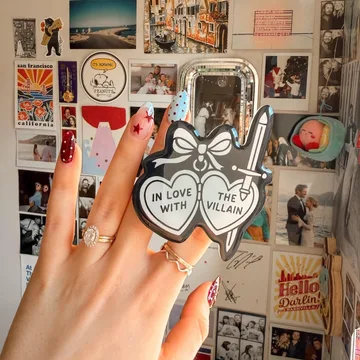 Borderless Villain Borderless Dark Romance Bookish Limited Phone Grip