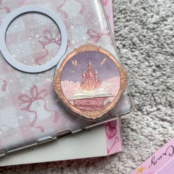 Magic Castle Book Magnetic Cute Trendy Stylish Phone Grip